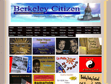 Tablet Screenshot of berkeleycitizen.org